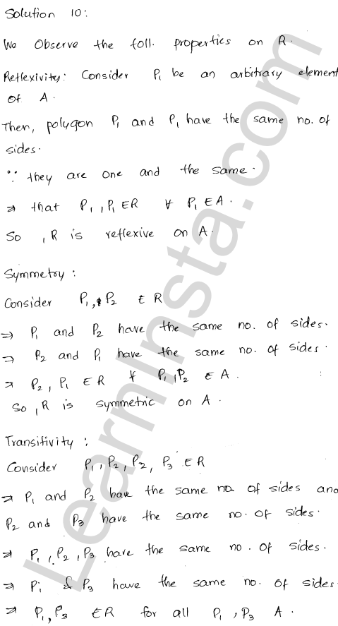 RD Sharma Class 12 Solutions Chapter 1 Relations Ex 1.2 1.12