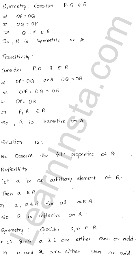 RD Sharma Class 12 Solutions Chapter 1 Relations Ex 1.2 1.14