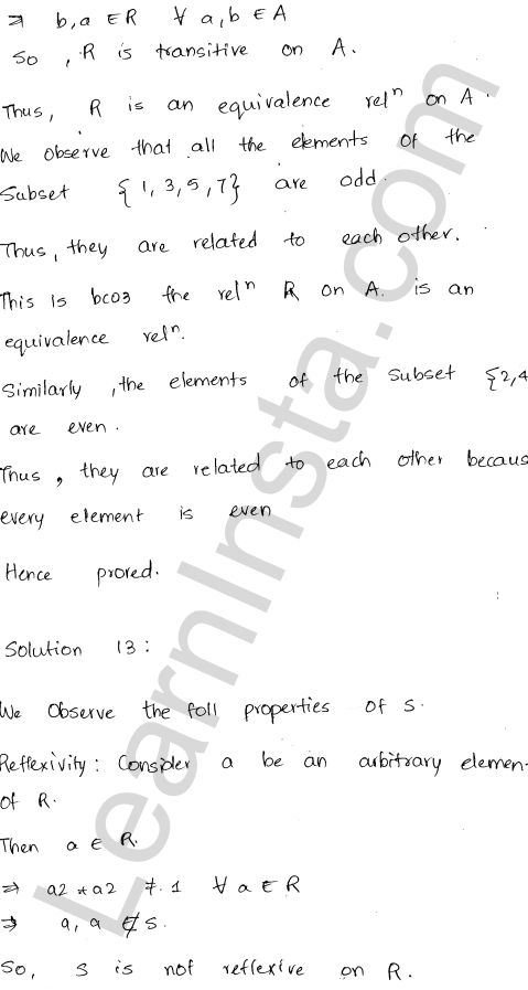 RD Sharma Class 12 Solutions Chapter 1 Relations Ex 1.2 1.15