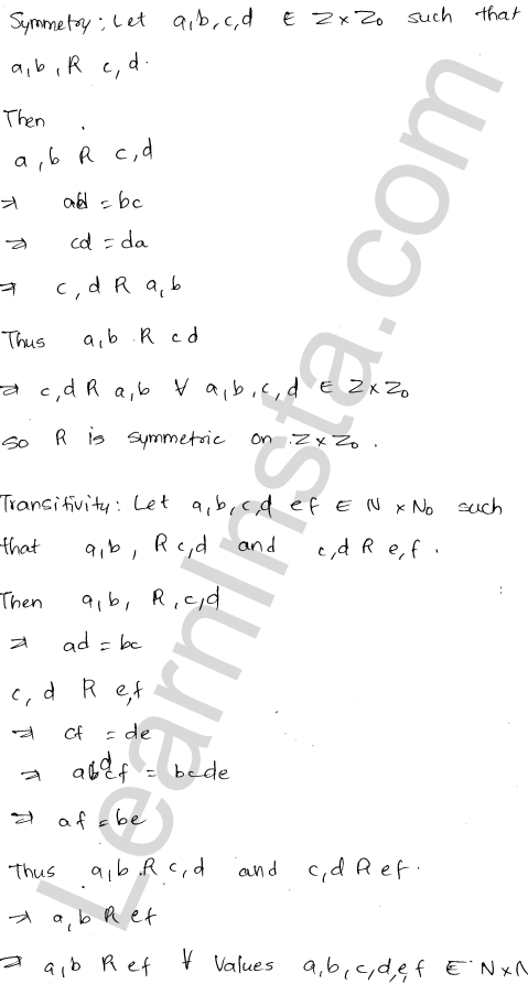 RD Sharma Class 12 Solutions Chapter 1 Relations Ex 1.2 1.17