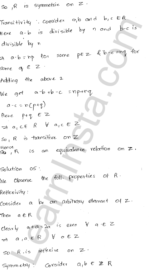 RD Sharma Class 12 Solutions Chapter 1 Relations Ex 1.2 1.5