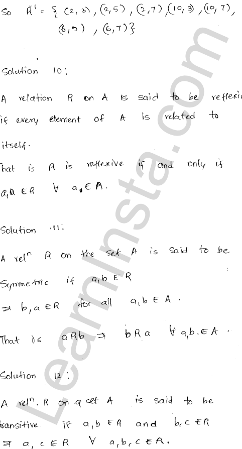 RD Sharma Class 12 Solutions Chapter 1 Relations VSAQ 1.5