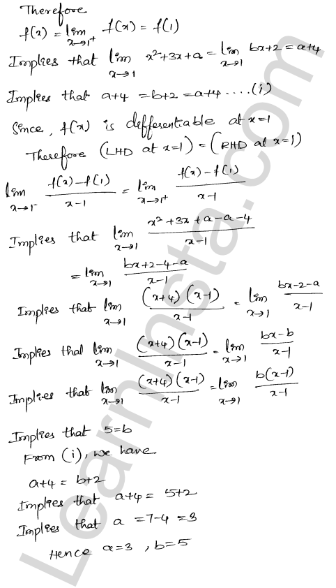 RD Sharma Class 12 Solutions Chapter 10 Differentiability Ex 10.1 1.16