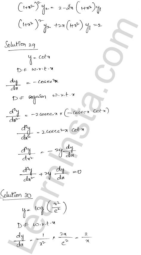 RD Sharma Class 12 Solutions Chapter 12 Higher Order Derivatives Ex 12.1 1.23