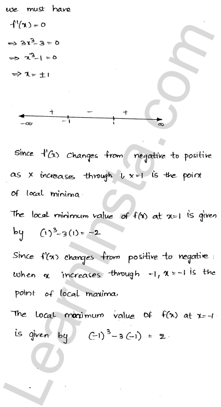RD Sharma Class 12 Solutions Chapter 18 Maxima and Minima Ex 18.2 1.2