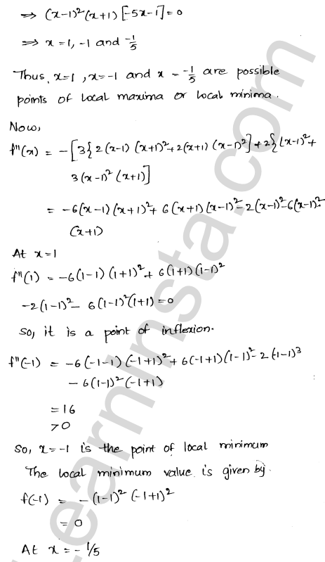 RD Sharma Class 12 Solutions Chapter 18 Maxima and Minima Ex 18.3 1.20