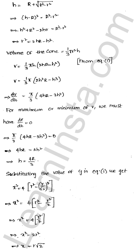 RD Sharma Class 12 Solutions Chapter 18 Maxima and Minima Ex 18.5 1.28