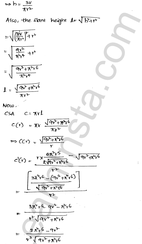 RD Sharma Class 12 Solutions Chapter 18 Maxima and Minima Ex 18.5 1.30