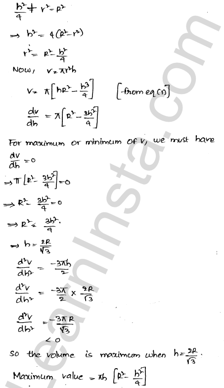 RD Sharma Class 12 Solutions Chapter 18 Maxima and Minima Ex 18.5 1.38