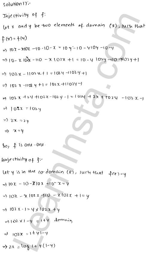 RD Sharma Class 12 Solutions Chapter 2 Functions Ex 2.4 1.23