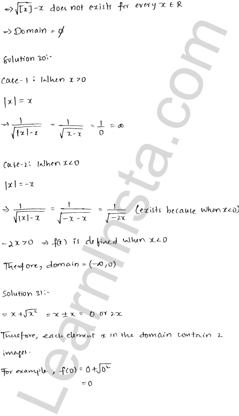 RD Sharma Class 12 Solutions Chapter 2 Functions VSAQ 1.13