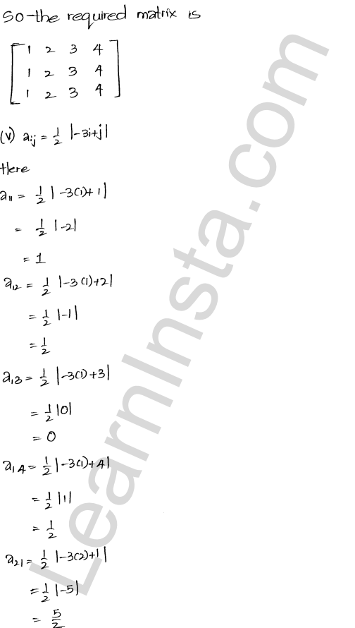 RD Sharma Class 12 Solutions Chapter 5 Algebra of Matrices Ex 5.1 1.12