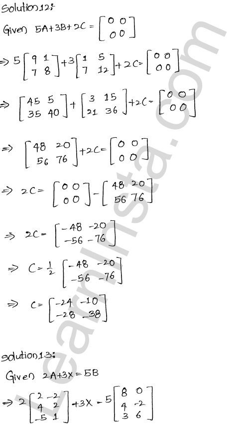 RD Sharma Class 12 Solutions Chapter 5 Algebra of Matrices Ex 5.2 1.15