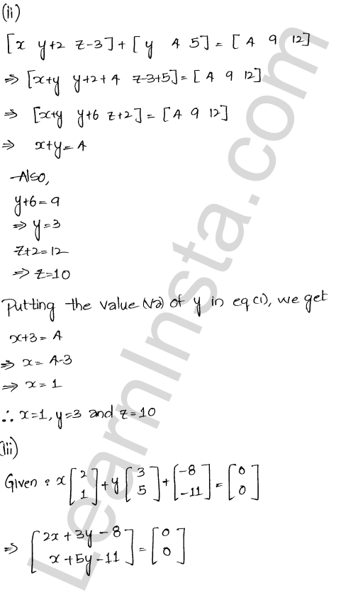 RD Sharma Class 12 Solutions Chapter 5 Algebra of Matrices Ex 5.2 1.18