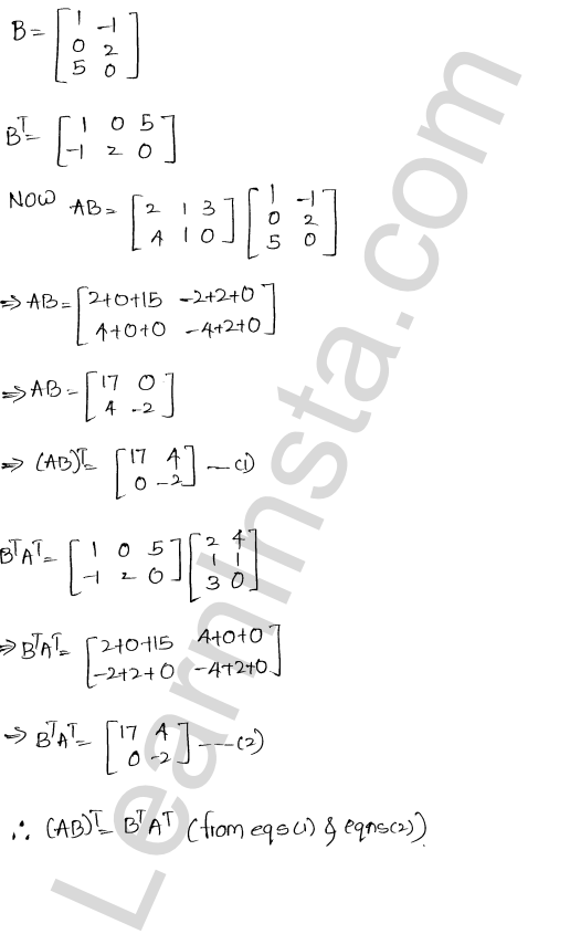 RD Sharma Class 12 Solutions Chapter 5 Algebra of Matrices Ex 5.4 1.8