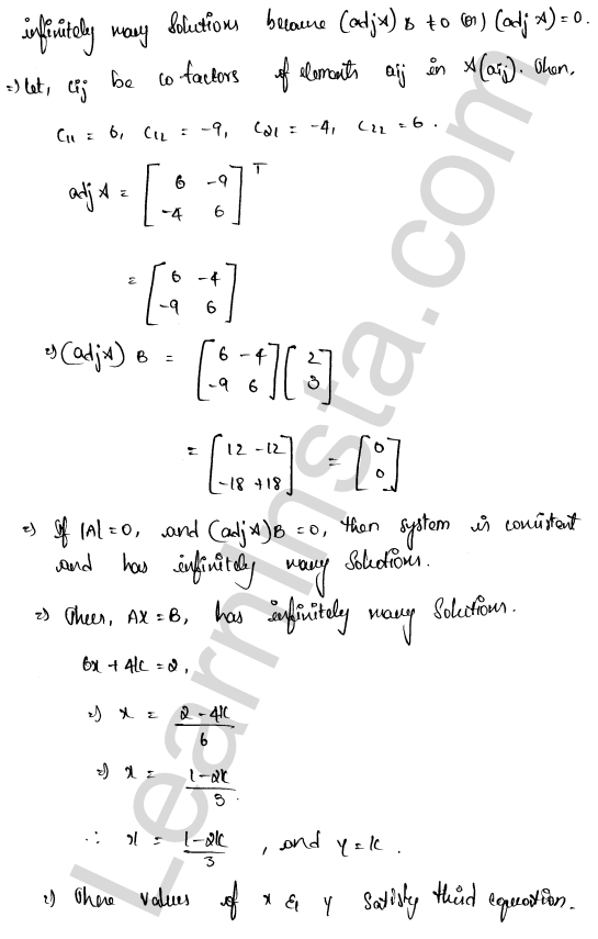 RD Sharma Class 12 Solutions Chapter 8 Solution of Simultaneous Linear Equations Ex 8.1 1.19