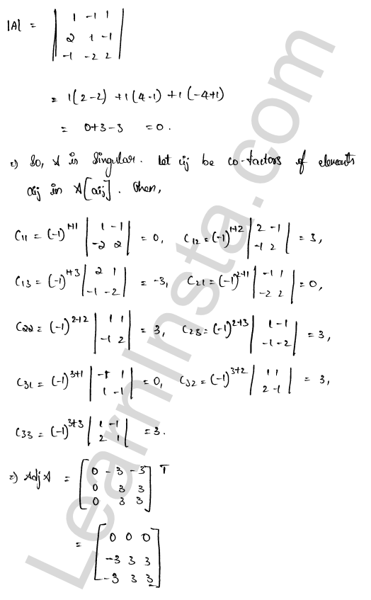 RD Sharma Class 12 Solutions Chapter 8 Solution of Simultaneous Linear Equations Ex 8.1 1.25