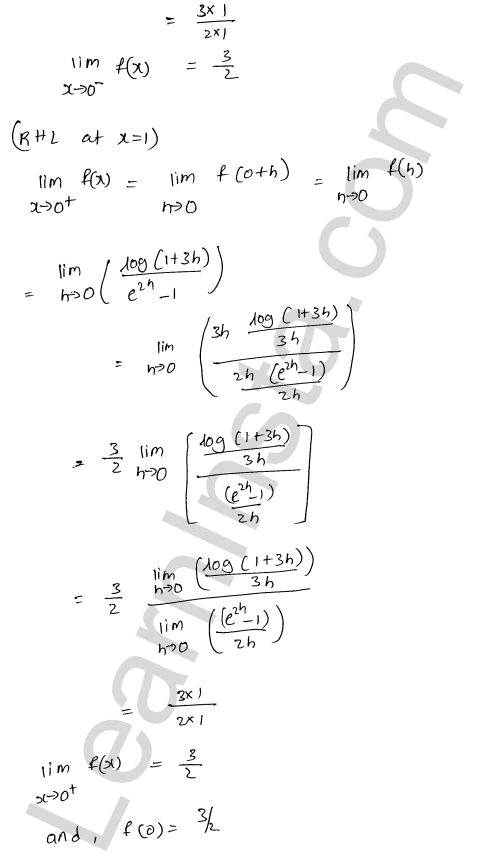 RD Sharma Class 12 Solutions Chapter 9 Continuity Ex 9.1 1.19