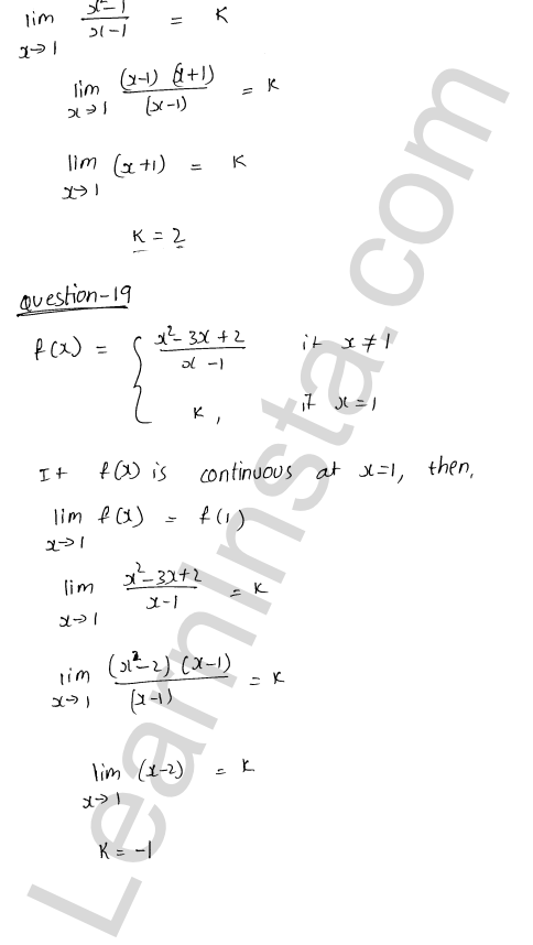 RD Sharma Class 12 Solutions Chapter 9 Continuity Ex 9.1 1.26