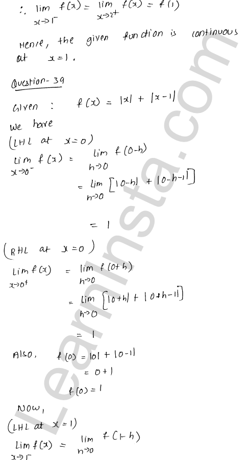 RD Sharma Class 12 Solutions Chapter 9 Continuity Ex 9.1 1.55