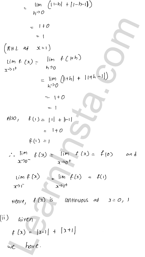 RD Sharma Class 12 Solutions Chapter 9 Continuity Ex 9.1 1.56