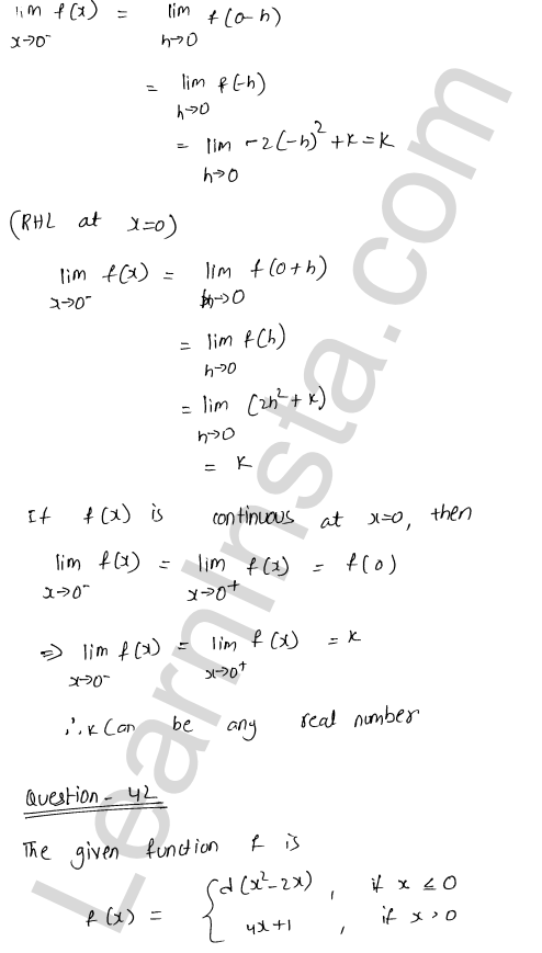 RD Sharma Class 12 Solutions Chapter 9 Continuity Ex 9.1 1.60
