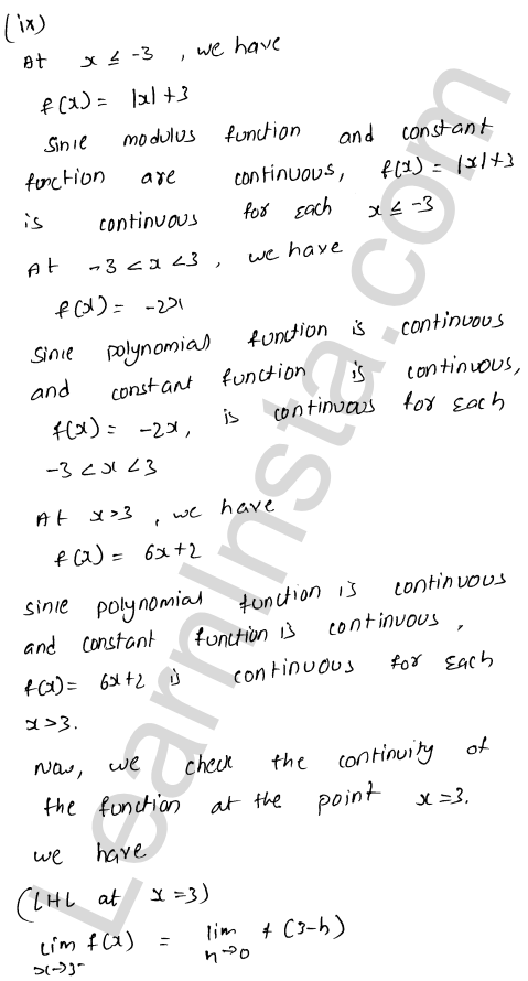 RD Sharma Class 12 Solutions Chapter 9 Continuity Ex 9.2 1.16