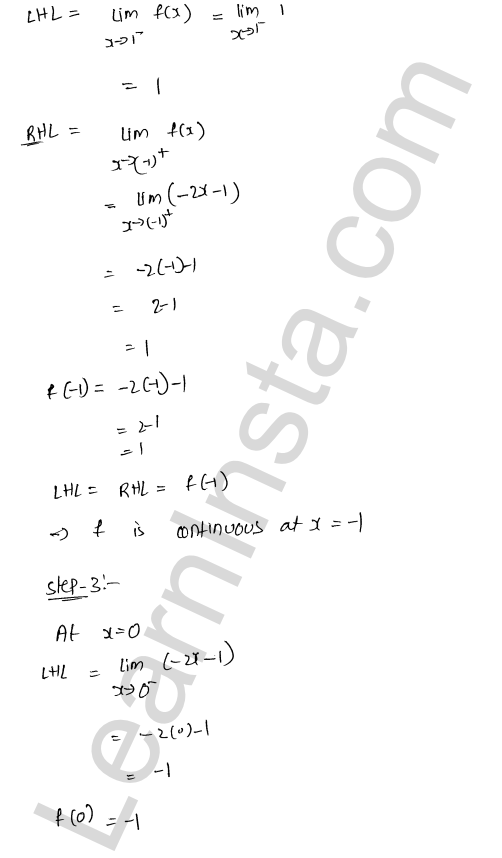 RD Sharma Class 12 Solutions Chapter 9 Continuity Ex 9.2 1.48