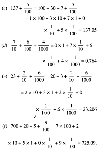 NCERT Solutions for Class 6 Maths Chapter 8 Decimals 22