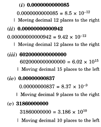 NCERT Solutions for Class 8 Maths Chapter 12 Exponents and Powers Ex 12.2 1