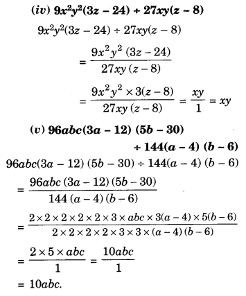 NCERT Solutions for Class 8 Maths Chapter 14 Factorisation Ex 14.3 12