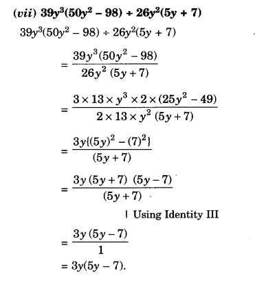 NCERT Solutions for Class 8 Maths Chapter 14 Factorisation Ex 14.3 25