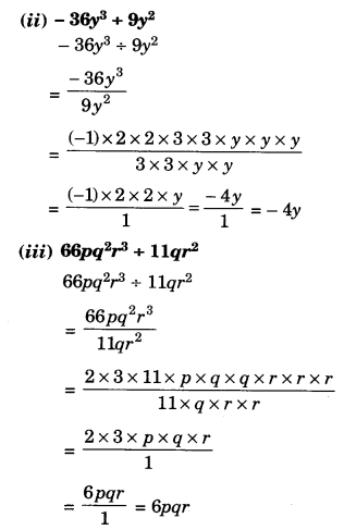 NCERT Solutions for Class 8 Maths Chapter 14 Factorisation Ex 14.3 4