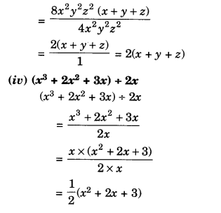 NCERT Solutions for Class 8 Maths Chapter 14 Factorisation Ex 14.3 8