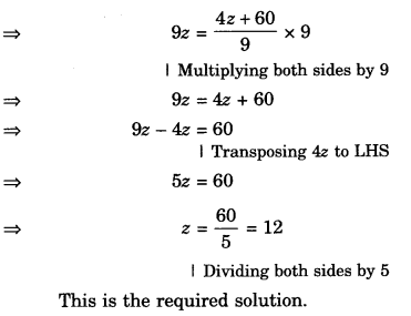 NCERT Solutions for Class 8 Maths Chapter 2 Linear Equations in One Variable Ex 2.6 6