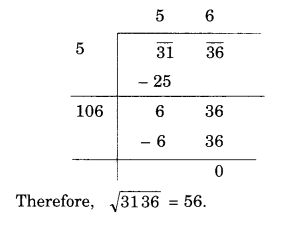 NCERT Solutions for Class 8 Maths Chapter 6 Squares and Square Roots Ex 6.4 12