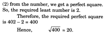 NCERT Solutions for Class 8 Maths Chapter 6 Squares and Square Roots Ex 6.4 20