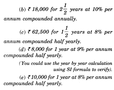NCERT Solutions for Class 8 Maths Chapter 8 Comparing Quantities Ex 8.3 1 2