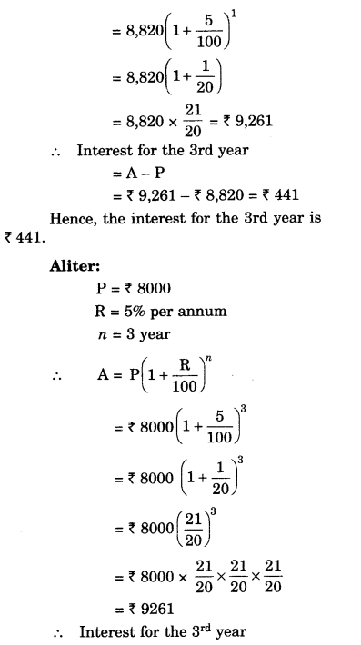 NCERT Solutions for Class 8 Maths Chapter 8 Comparing Quantities Ex 8.3 25