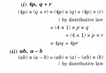NCERT Solutions for Class 8 Maths Chapter 9 Algebraic Expressions and Identities Ex 9.3 1