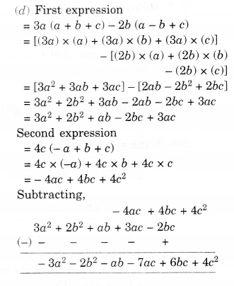 NCERT Solutions for Class 8 Maths Chapter 9 Algebraic Expressions and Identities Ex 9.3 20