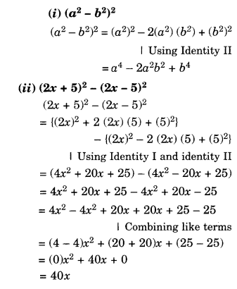 NCERT Solutions for Class 8 Maths Chapter 9 Algebraic Expressions and Identities Ex 9.5 14