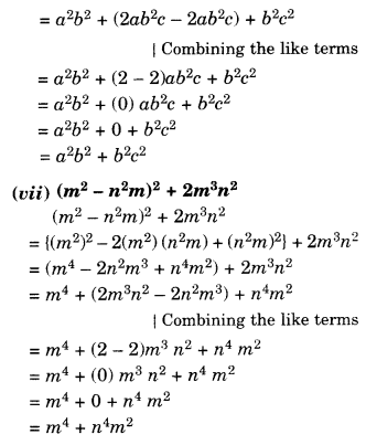 NCERT Solutions for Class 8 Maths Chapter 9 Algebraic Expressions and Identities Ex 9.5 19