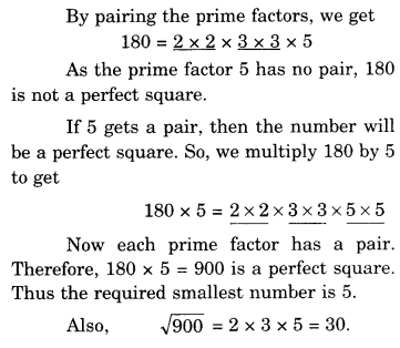 NCERTa Solutions for Class 8 Maths Chapter 6 Squares and Square Roots Ex 6.3 13