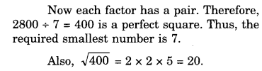 NCERT Solutions for Class 8 Maths Chapter 6 Squares and Square Roots Ex 6.3