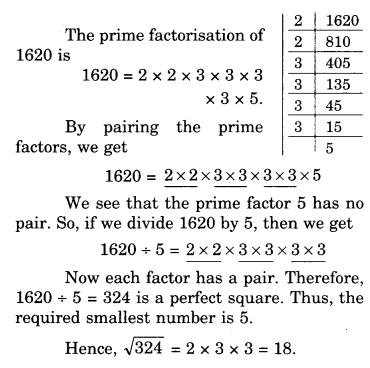 NCERTa Solutions for Class 8 Maths Chapter 6 Squares and Square Roots Ex 6.3 26