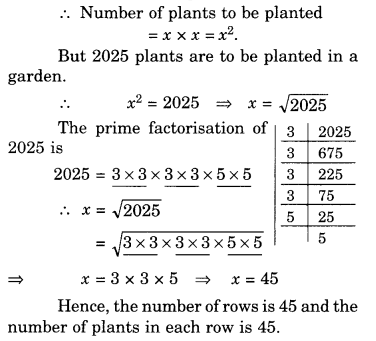 NCERTa Solutions for Class 8 Maths Chapter 6 Squares and Square Roots Ex 6.3 29