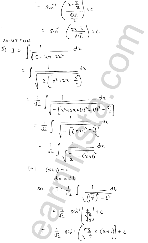 RD Sharma Class 12 Solutions Chapter 19 Indefinite Integrals Ex 19.17 1.2