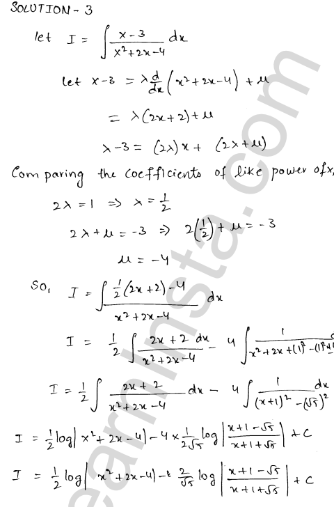 RD Sharma Class 12 Solutions Chapter 19 Indefinite Integrals Ex 19.19 1.3