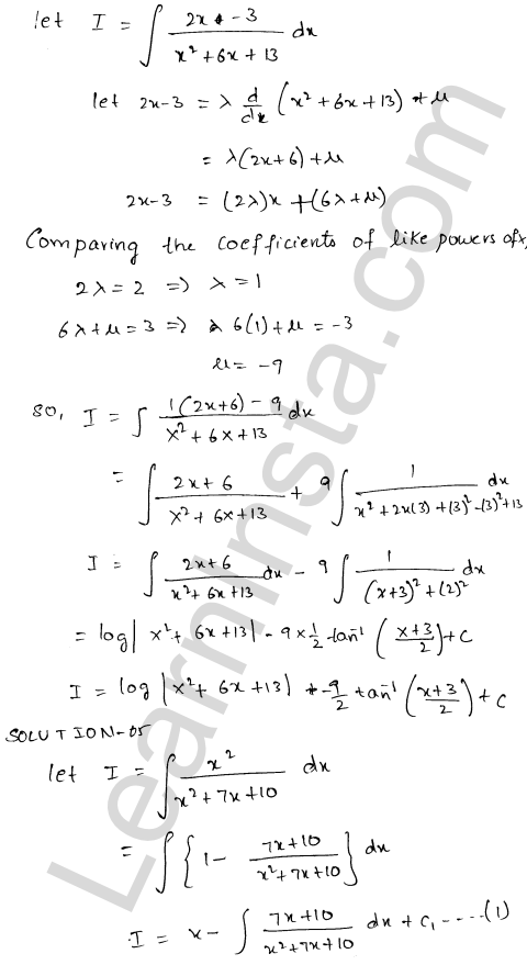 RD Sharma Class 12 Solutions Chapter 19 Indefinite Integrals Ex 19.19 1.4